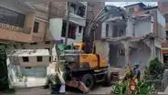 SJL: dueño de casa construida en medio de la pista eligió la demolición a pagar multa de S/300.000