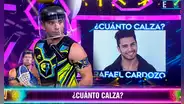 ¿Cuánto calza Rafael Cardozo? La vez que el chico reality reveló el tamaño de su pie