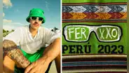 Feid muestra su primera lliclla peruana con su nombre grabado