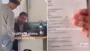 Le grita "¡Shazam!" a su profesor para que le suba la nota, pero este lo jala: “Por chistosito”