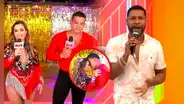 Ethel y Christian ensayan escena de beso y 'Giselo' los trolea: "No me imagino a Gisela viendo eso"