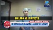 Falsos cirujanos atentan contra la salud por “tratamientos estéticos” con ácido hialurónico