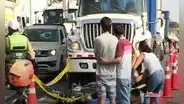 Surco: joven de 25 años fallece tras choque entre motocicleta y tráiler