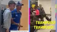 Paolo Hurtado reaparece en aeropuerto tras ampay con Jossmery Toledo y le gritan: "¡Tramposo!"