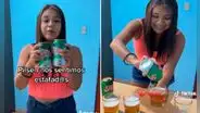 Peruana compara 2 latas de cerveza y se da cuenta de que la estafaron: “Ni mi ex me engañó así”