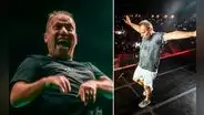 Así fueron los pasos de Raúl Romero en el concierto del Grupo 5 que se hicieron VIRALES
