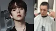 MONSTA X: Minhyuk se rapa el cabello para iniciar el servicio militar