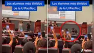 Alumnos de la Universidad del Pacífico sorprenden al bailar "TQG" en plena exposición