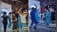 Personal médico para concierto del Grupo 5 se divierte en ‘box privado’ y suelta sus pasos prohibidos