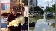 Hallan abandonado a bebé de 20 días de nacido antes de torrencial lluvia en Tumbes