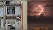 Piura soportó intensa lluvia de 93.2 litros y amaneció bajo el agua