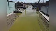Lambayeque: puntos críticos por aniegos de lluvia y desagües generan malestar