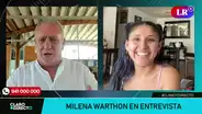 Milena Warthon: "Yo uso polleras por todas las mujeres que se las tuvieron que quitar"