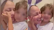 Natalia Salas recibe alta médica y conmueve tras reencuentro con su hijo: Haré lo que sea por ti