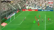 ¡Se salvó Alianza! Tomás Cuello remató solo frente a Campos, pero el balón rosó el arco