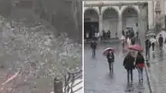 ¡Sorprendente! Inusual granizada impresionó a ciudadanos en Arequipa