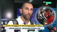 Hernán Barcos sobre el empate de Alianza ante Paranaense: "Fue un resultado justo"