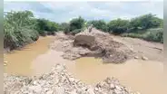 Lambayeque: derrumbe de carretera deja aisladas a cientos de familias en Jayanca