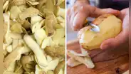 ¿Para qué sirve la cáscara de papa?