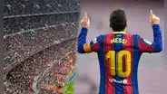 Barcelona pide la vuelta de su 'rey': hinchas gritan "Messi, Messi" durante el clásico ante el Madrid