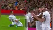 Karim Benzema anota doblete y deja al Barcelona al borde de la eliminación en la Copa del Rey