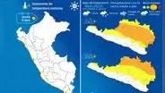 Senamhi alerta tormentas y descenso de temperaturas en la sierra sur y centro