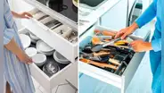 ¿Cuáles son los utensilios que nunca debes guardar en el cajón de tu cocina?
