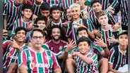 Con Marcelo, figuras de Fluminense cumplieron el sueño a menores de su academia en Perú