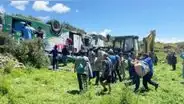 Volcadura de bus interprovincial deja 8 muertos y 27 heridos en Ayacucho