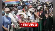 Semana Santa EN VIVO: miles de fieles se reúnen en el cerro San Cristóbal