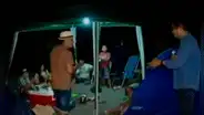 “En familia y con amigos”: alrededor de 100 familias llegaron a acampar en la playa León Dormido