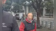 Alejandro Toledo es captado en la Corte de San Francisco tras revocarse la orden de detención en su contra