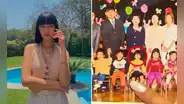 ¿Cuál es la ascendencia de Kimberly Torrejón de "AFHS" y a qué edad vino de su país al Perú?