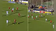 Sergio Peña se lució con tremendo pase de 3 dedos y encaminó la remontada del Malmo