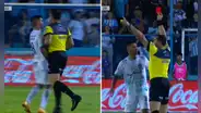 Árbitro argentino agrede a jugador de Atlético Tucumán sin razón alguna, se molesta y lo expulsa