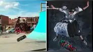 Boliviana sorprende con su habilidad para montar skate: "Qué genia"