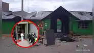 Abren comisaría incendiada durante protestas contra Dina Boluarte en Puno