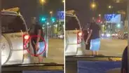 SJM: limpiaparabrisas amenaza con martillo a conductor que se negó a recibir sus servicios