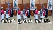 Monaguillo golpea casualmente a un sacerdote con la cruz: “Lo hizo ver a Jesús resucitado”