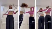 Alessia Rovegno y su hermana Vambina sorprenden al bailar popular cumbia: "Qué tal coordinación"