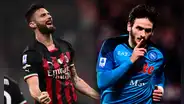 AC Milan vs. Napoli: posibles alineaciones del partido por la Champions League
