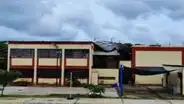 Fuertes vientos destruyen techo de colegio República del Perú en Tumbes