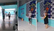 Le hacen sesión de fotos al estudiante más 'chacotero' de su colegio que ingresó a San Marcos