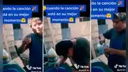 Peruano confunde agua con detergente mientras escucha cumbia y se vuelve viral