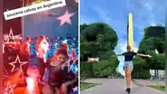 ¿Hubo reconciliación? Azucena Calvay y Los Rebeldes se volvieron a ver las caras en Argentina