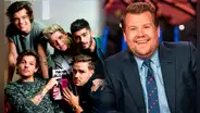One Direction: usuarios piden reunión de la banda para el último programa de James Corden en abril