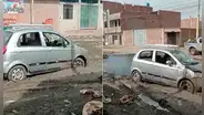 Colapso de desagüe permitió captura de chofer ebrio que ocasionó accidente en Chiclayo