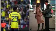 ¿Quién es Dylan Borrero, el seleccionado colombiano que tendrá un hijo con Valeria Roggero?