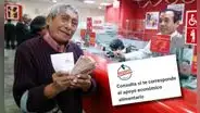 Consulta si eres beneficiario del Bono Alimentario de S/270 antes de que finalice el plazo
