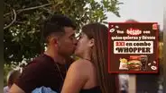 Burger King Perú lanza promoción por el Día del Beso: "2x1 por besarte con quien quieras"